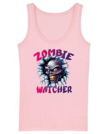 cu desene de Halloween - Zombie Watcher Cotton Pink