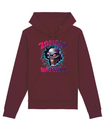 cu desene de Halloween - Zombie Watcher Burgundy