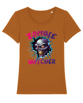 cu desene de Halloween - Zombie Watcher Roasted Orange
