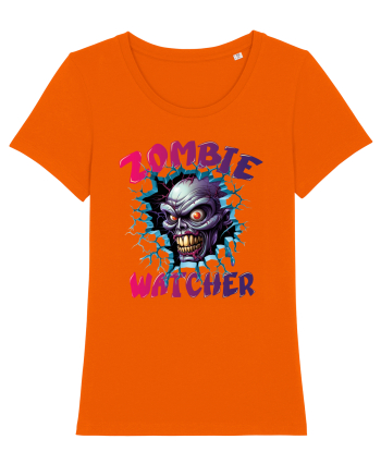cu desene de Halloween - Zombie Watcher Bright Orange