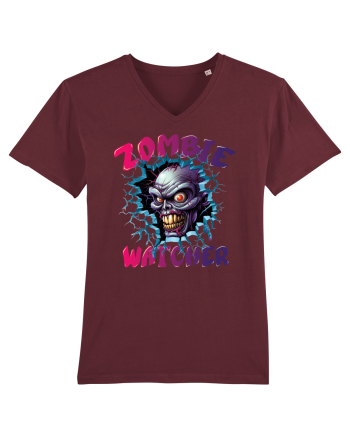 cu desene de Halloween - Zombie Watcher Burgundy