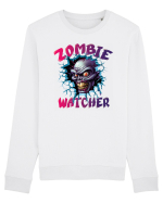 cu desene de Halloween - Zombie Watcher Bluză mânecă lungă Unisex Rise