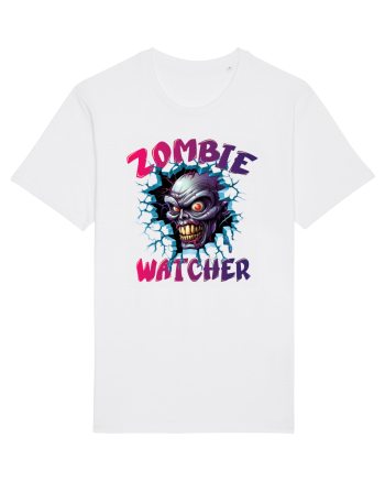 cu desene de Halloween - Zombie Watcher White