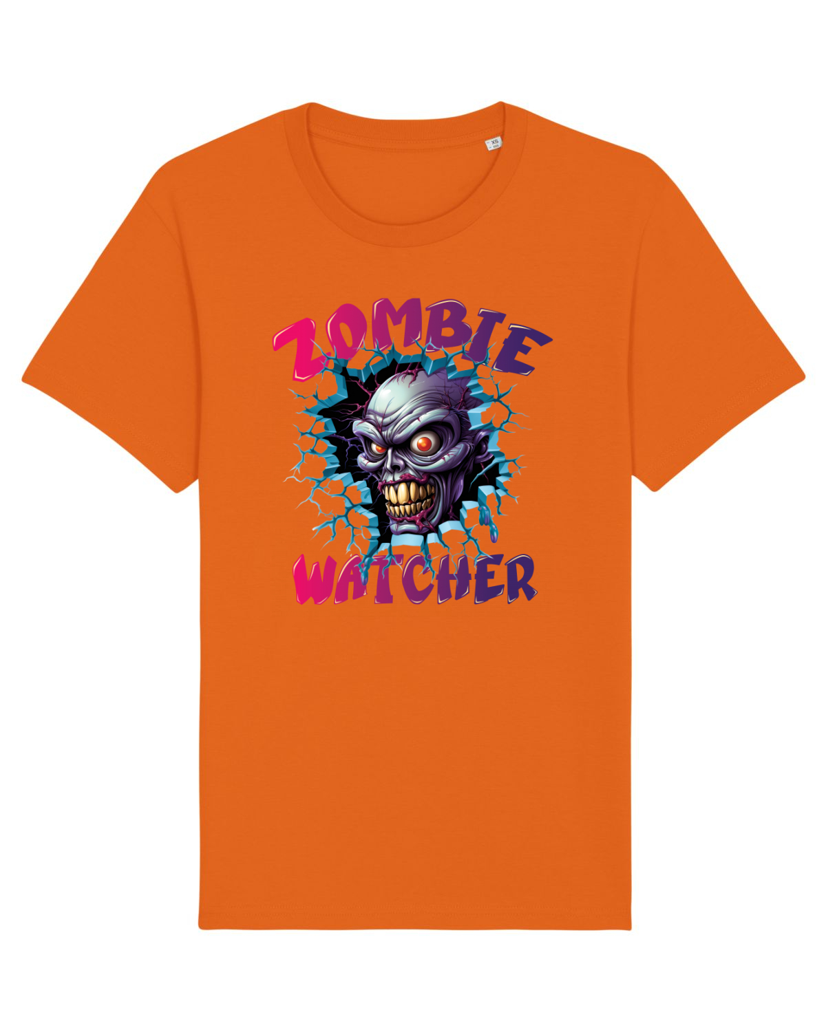 Tricou mânecă scurtă Unisex Rocker Bright Orange