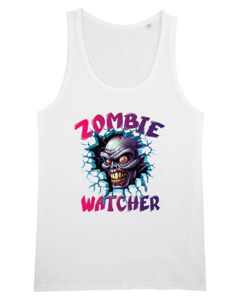 cu desene de Halloween - Zombie Watcher White
