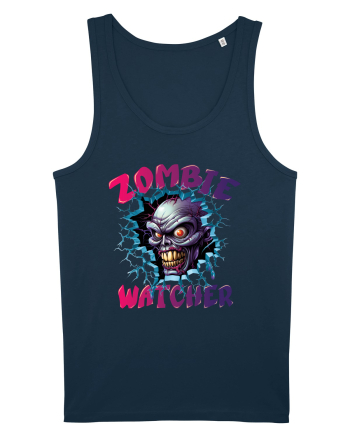 cu desene de Halloween - Zombie Watcher Navy