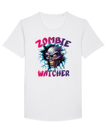 cu desene de Halloween - Zombie Watcher White