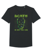 in stil gotic malefic - Death is not the end Tricou mânecă scurtă guler larg Bărbat Skater