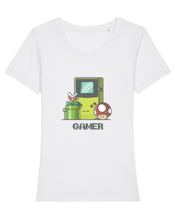 Gamer T Shirt White