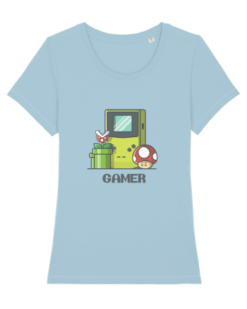 Gamer T Shirt Sky Blue