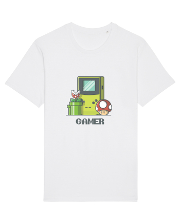 Gamer T Shirt White