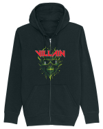 in stil gotic malefic - Villain Hanorac cu fermoar Unisex Connector
