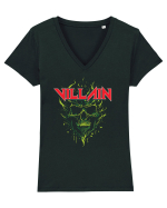 in stil gotic malefic - Villain Tricou mânecă scurtă guler V Damă Evoker