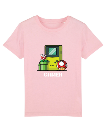 Gamer T Shirt Cotton Pink