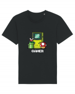 Gamer T Shirt Tricou mânecă scurtă Unisex Rocker