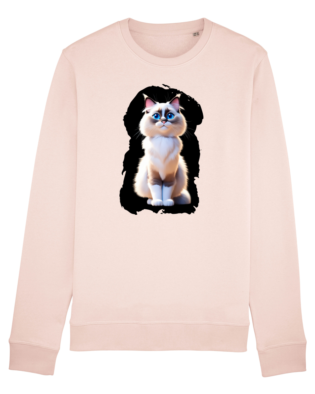 Bluză mânecă lungă Unisex Rise Candy Pink
