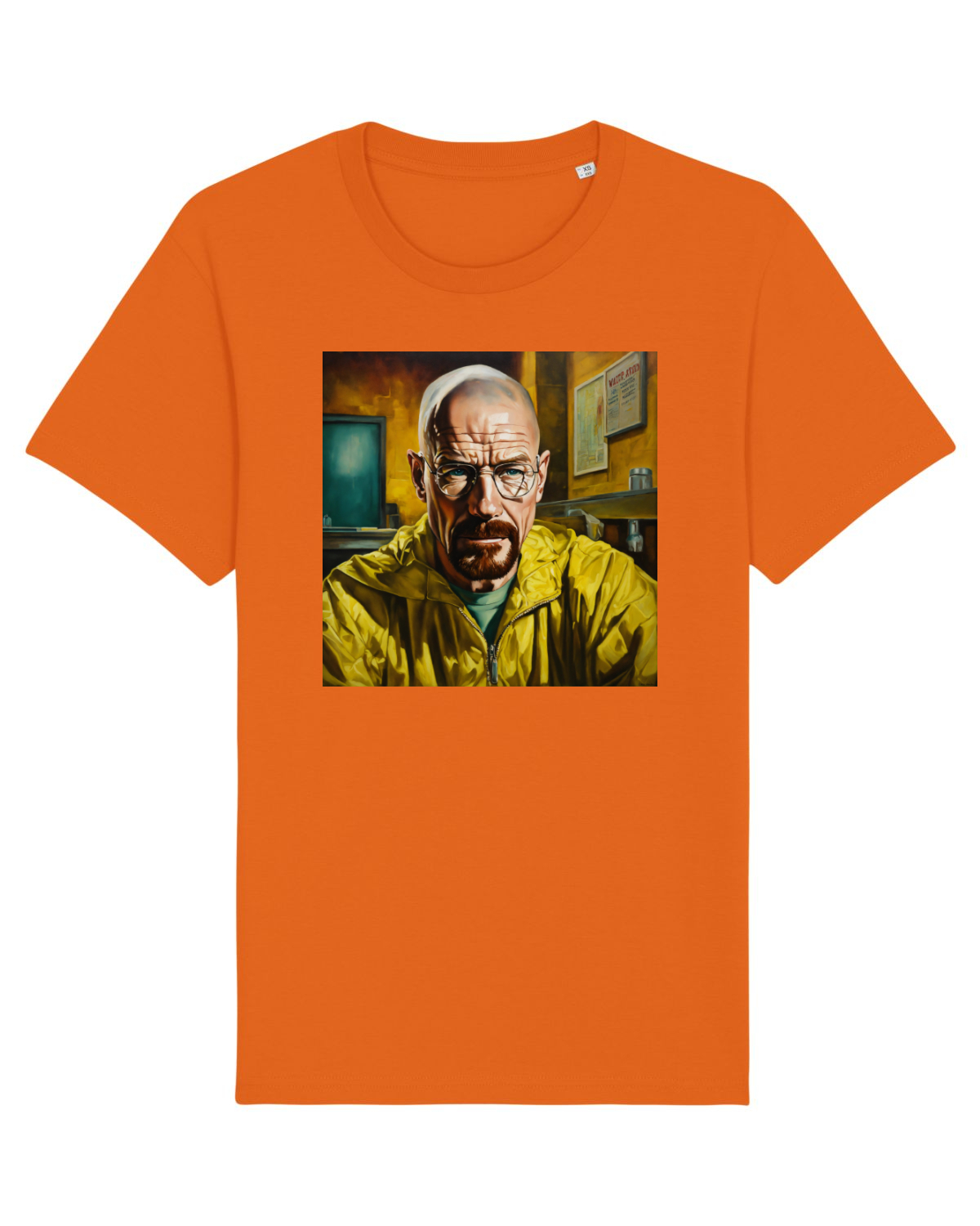 Tricou mânecă scurtă Unisex Rocker Bright Orange