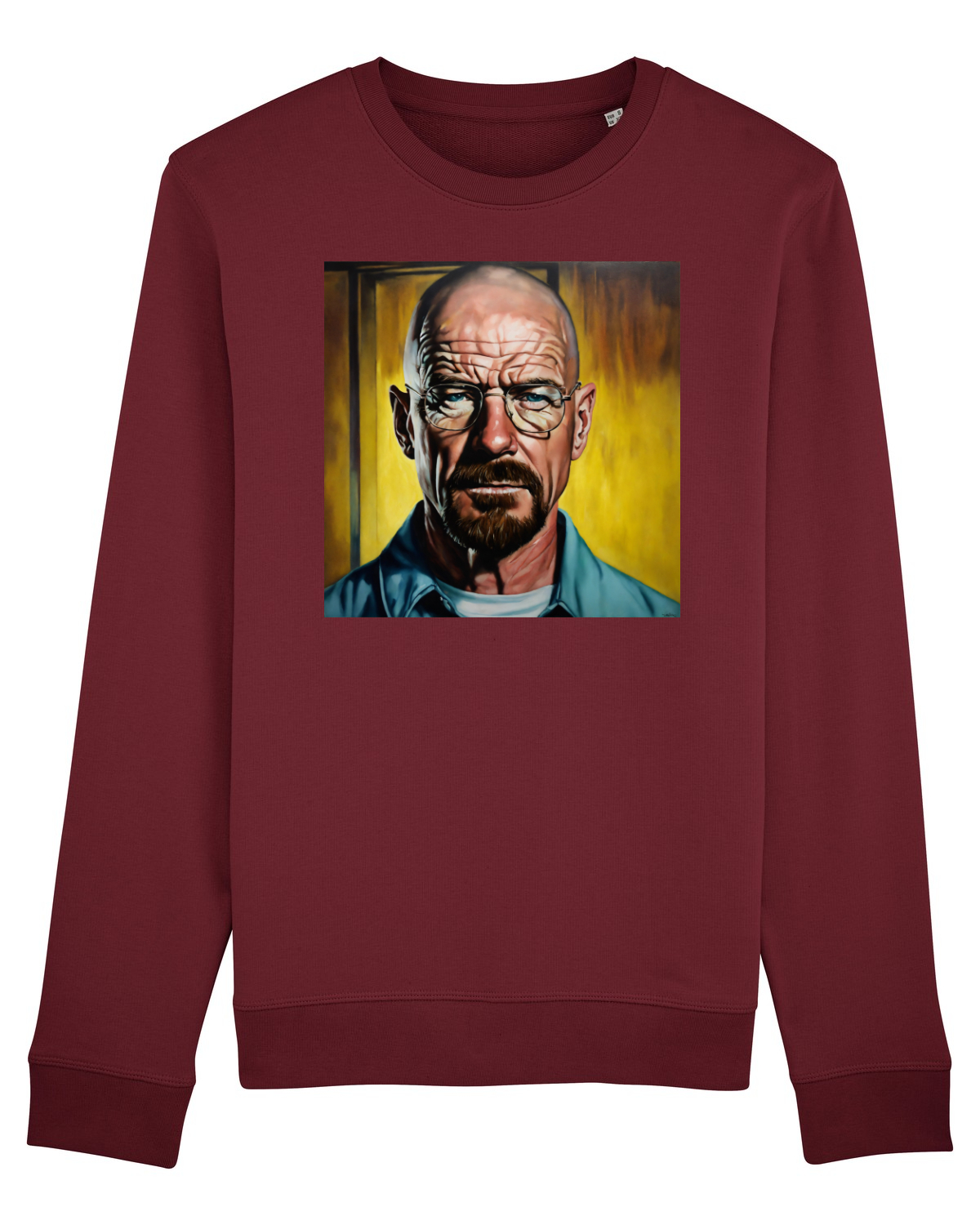 Bluză mânecă lungă Unisex Rise Burgundy