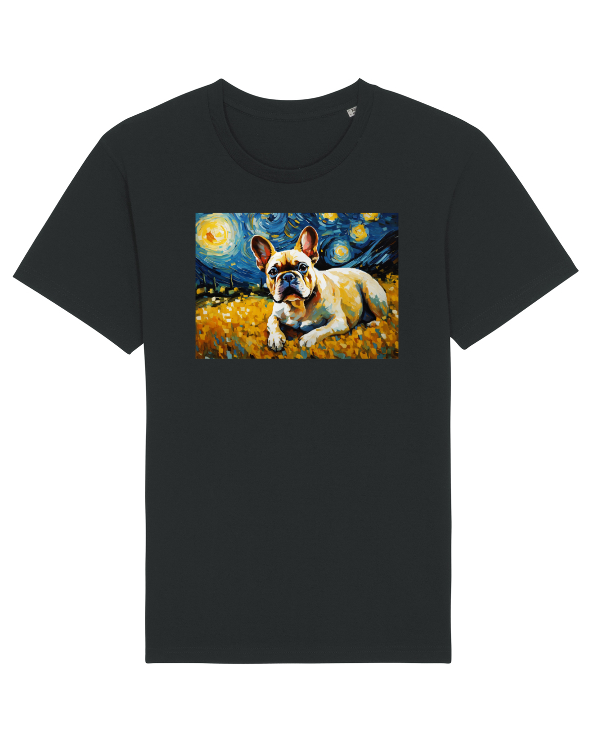 Tricou mânecă scurtă Unisex Rocker Black