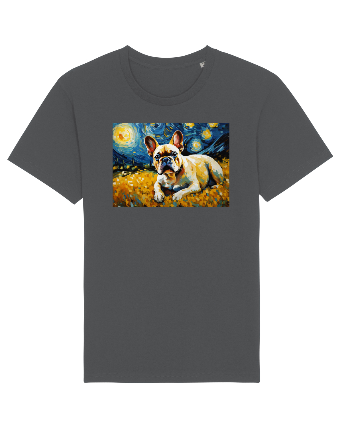 Tricou mânecă scurtă Unisex Rocker Anthracite