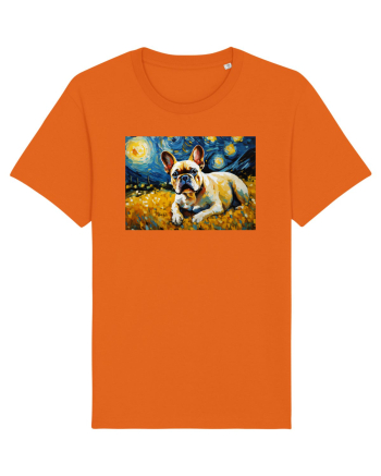 Bulldog - Vincent Van Gogh Bright Orange