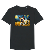 Bulldog - Vincent Van Gogh Tricou mânecă scurtă guler larg Bărbat Skater