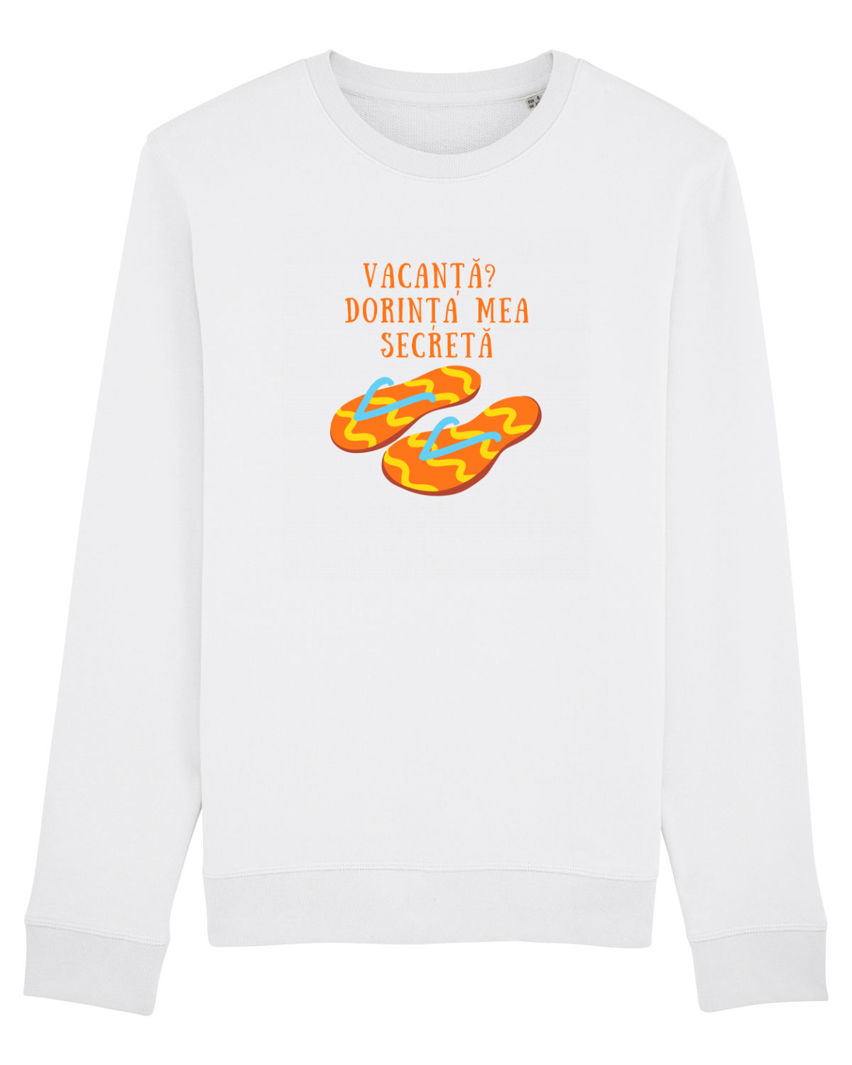 Bluză mânecă lungă Unisex Rise White