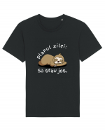 PLANUL ZILEI : SĂ STAU JOS Tricou mânecă scurtă Unisex Rocker