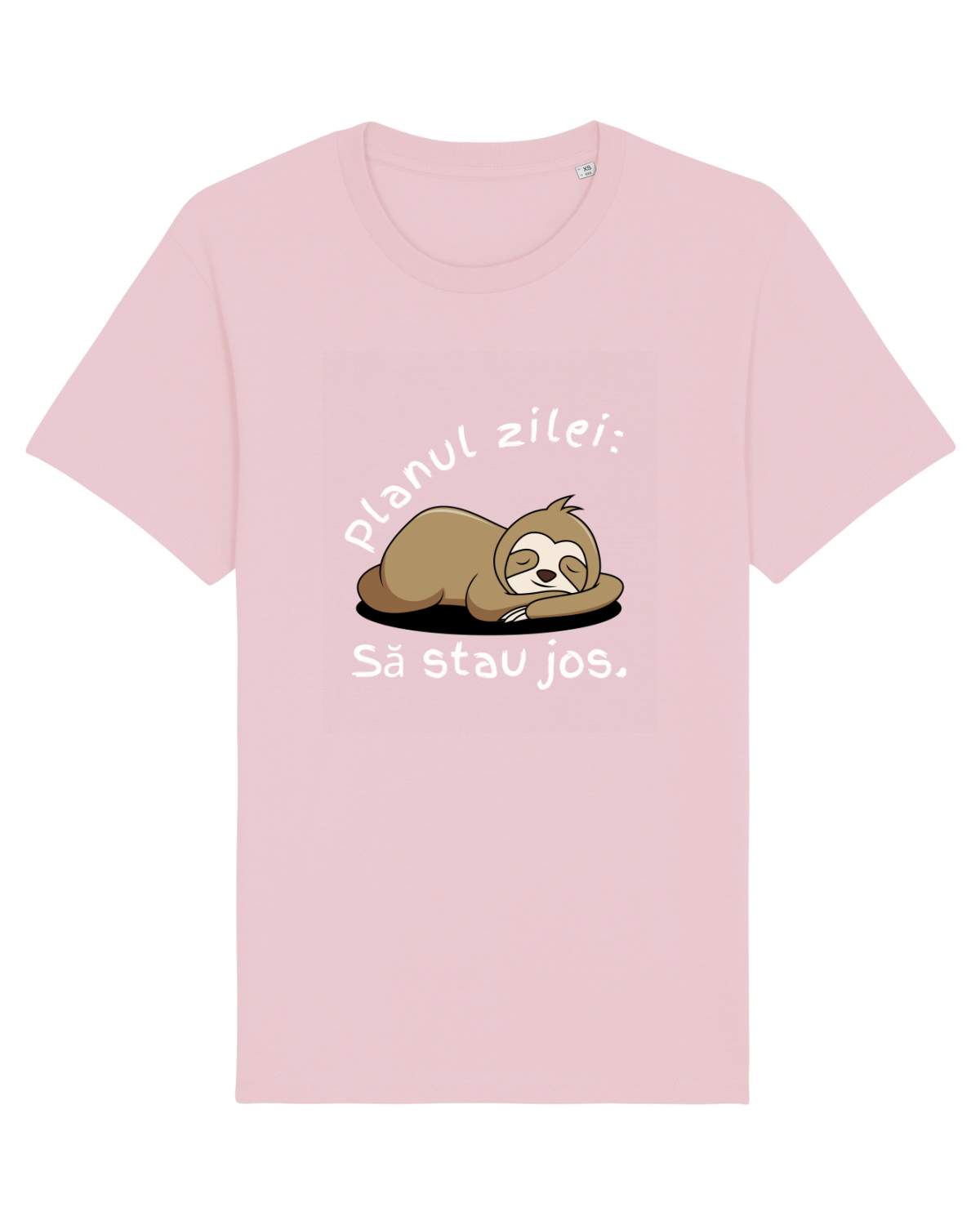 Tricou mânecă scurtă Unisex Rocker Cotton Pink