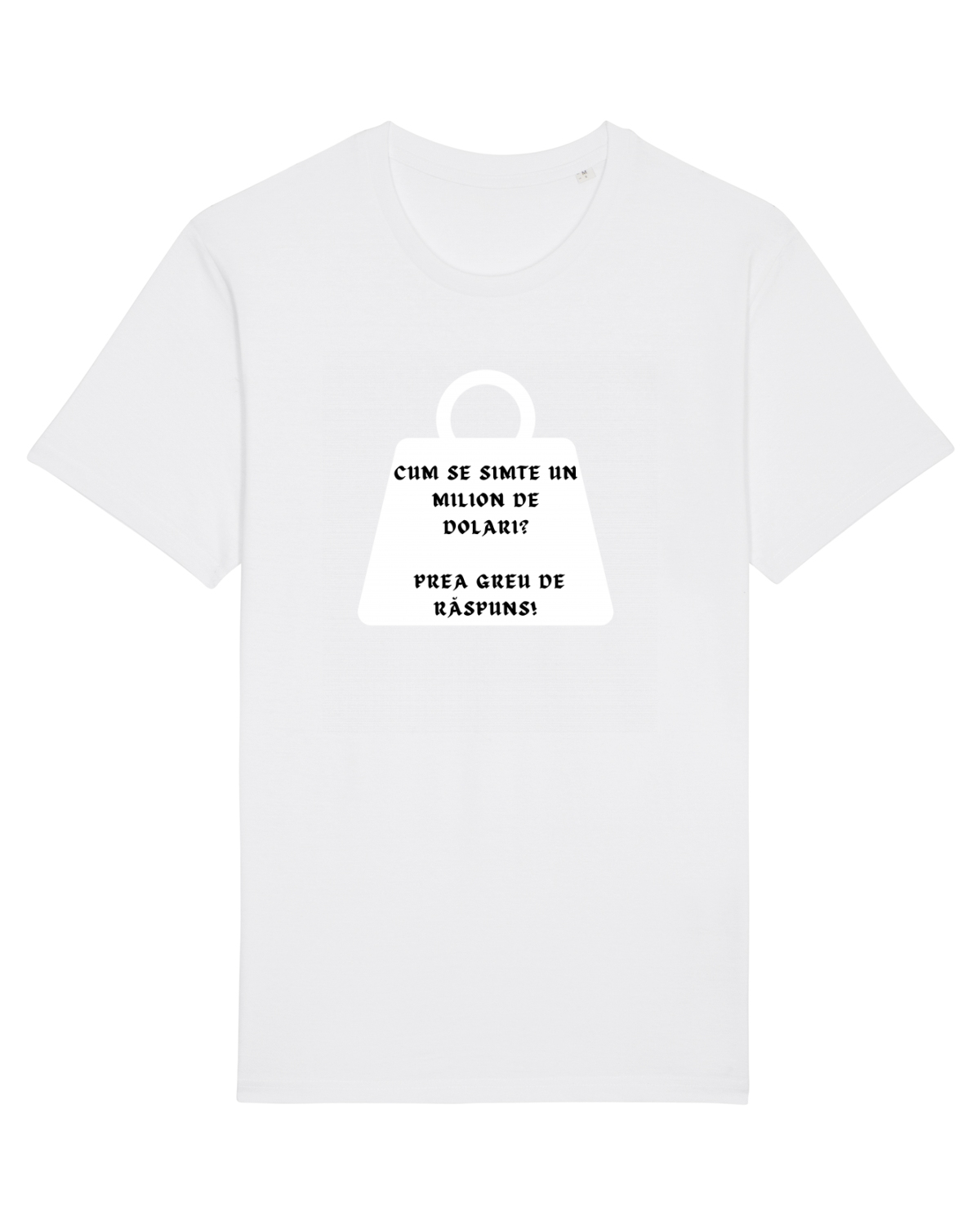 Tricou mânecă scurtă Unisex Rocker White