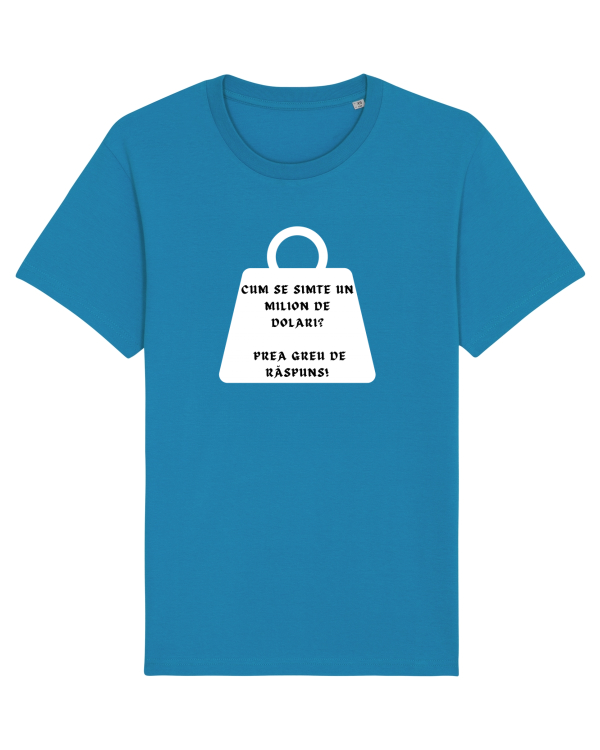 Tricou mânecă scurtă Unisex Rocker Azur