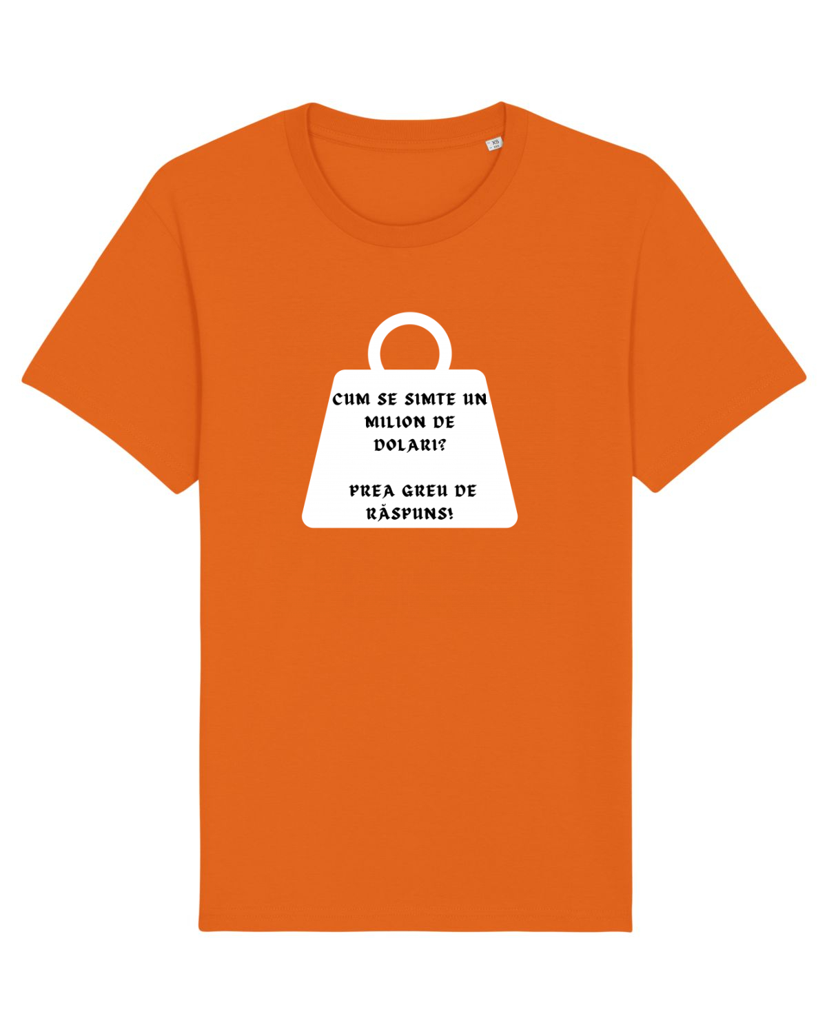 Tricou mânecă scurtă Unisex Rocker Bright Orange