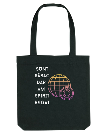 SUNT SĂRAC DAR AM SPIRIT BOGAT Black