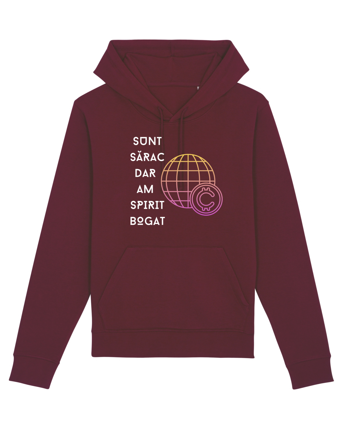 Hanorac Unisex Drummer Burgundy