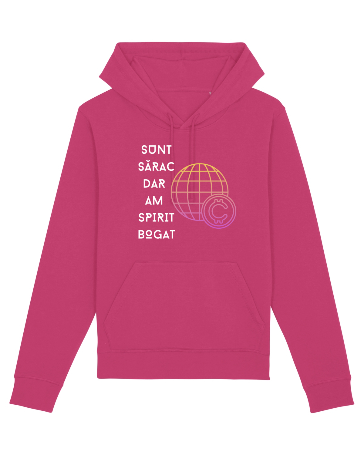Hanorac Unisex Drummer Raspberry