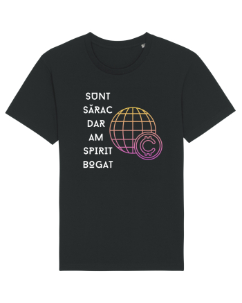 SUNT SĂRAC DAR AM SPIRIT BOGAT Black