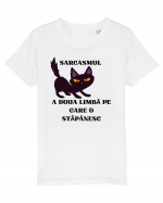 SARCASMUL - A DOUA LIMBĂ Tricou mânecă scurtă  Copii Mini Creator