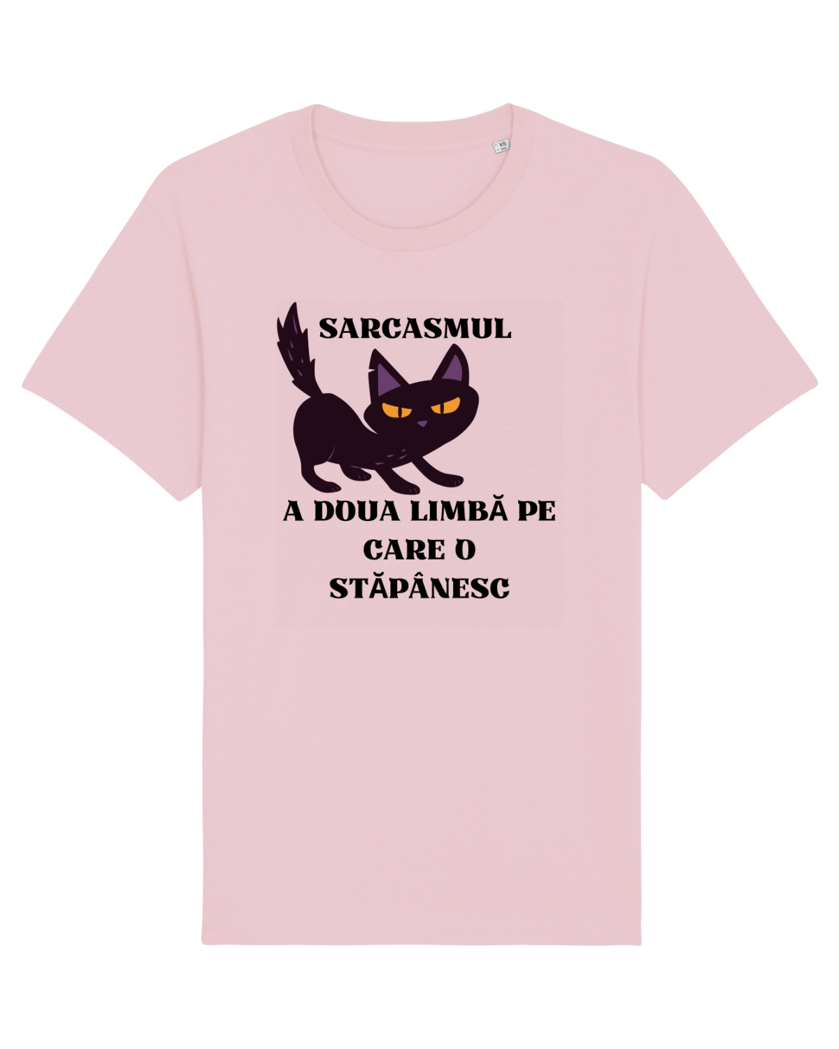 Tricou mânecă scurtă Unisex Rocker Cotton Pink