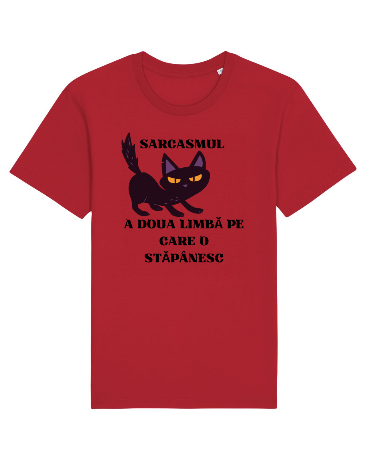 Tricou mânecă scurtă Unisex Rocker Red