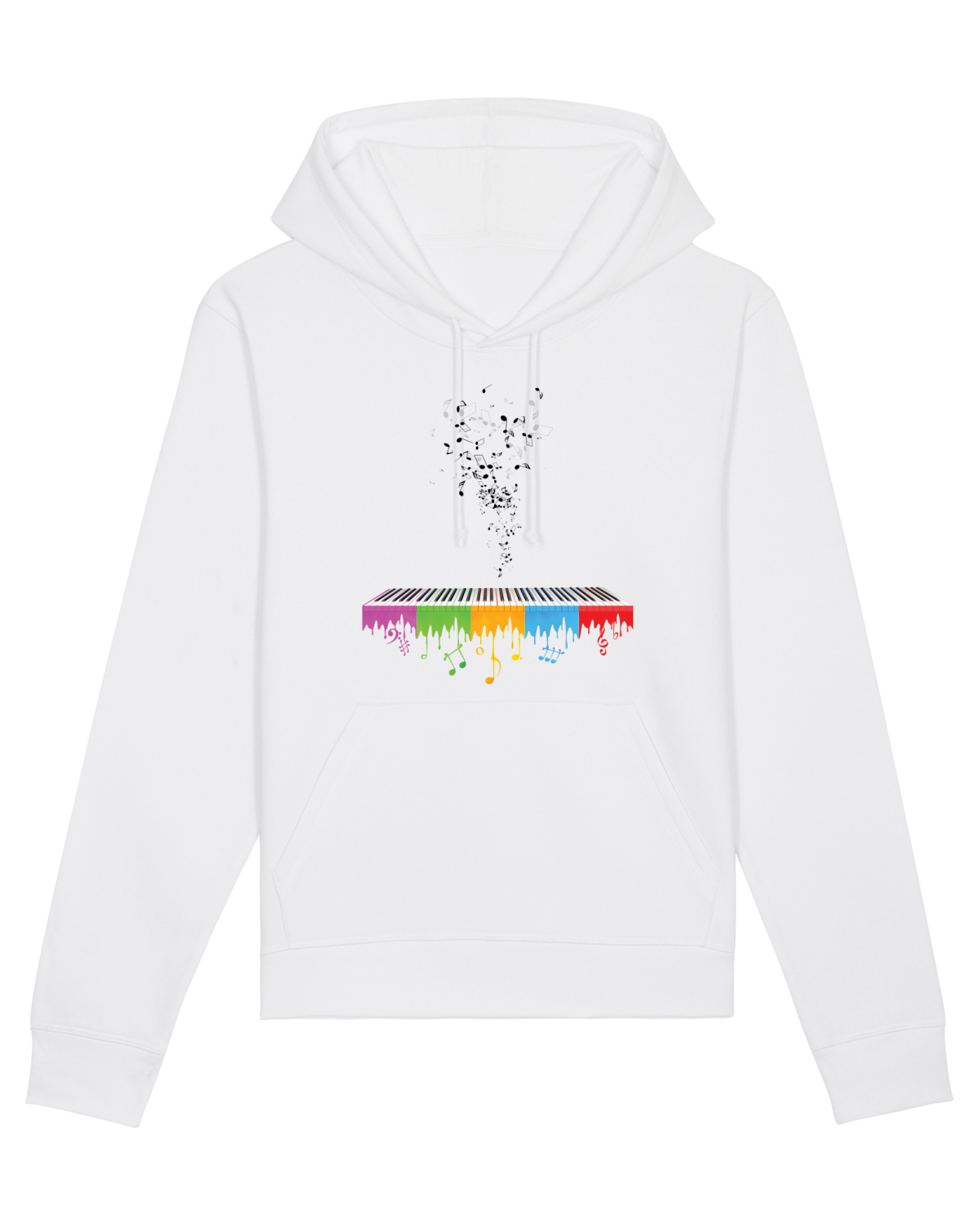 Hanorac Unisex Drummer White