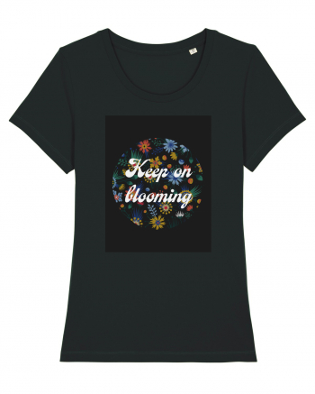 keep blooming Black