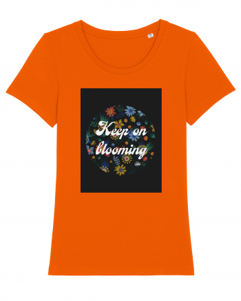 keep blooming Bright Orange