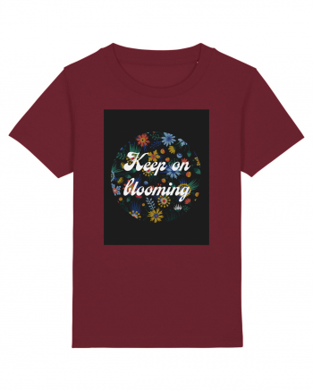 keep blooming Burgundy