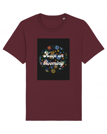 keep blooming Burgundy