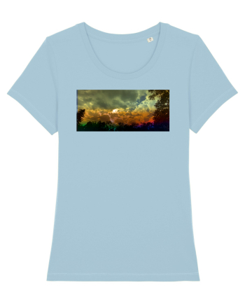 Cer in culori Sky Blue