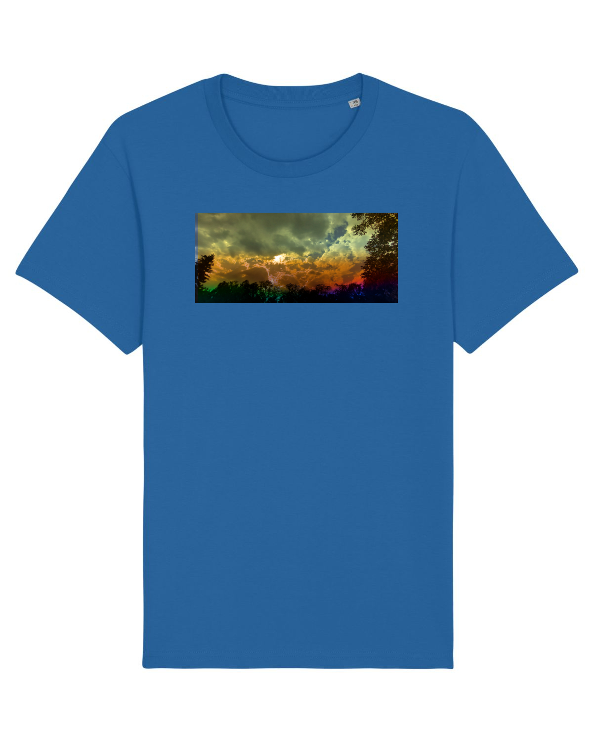Tricou mânecă scurtă Unisex Rocker Royal Blue