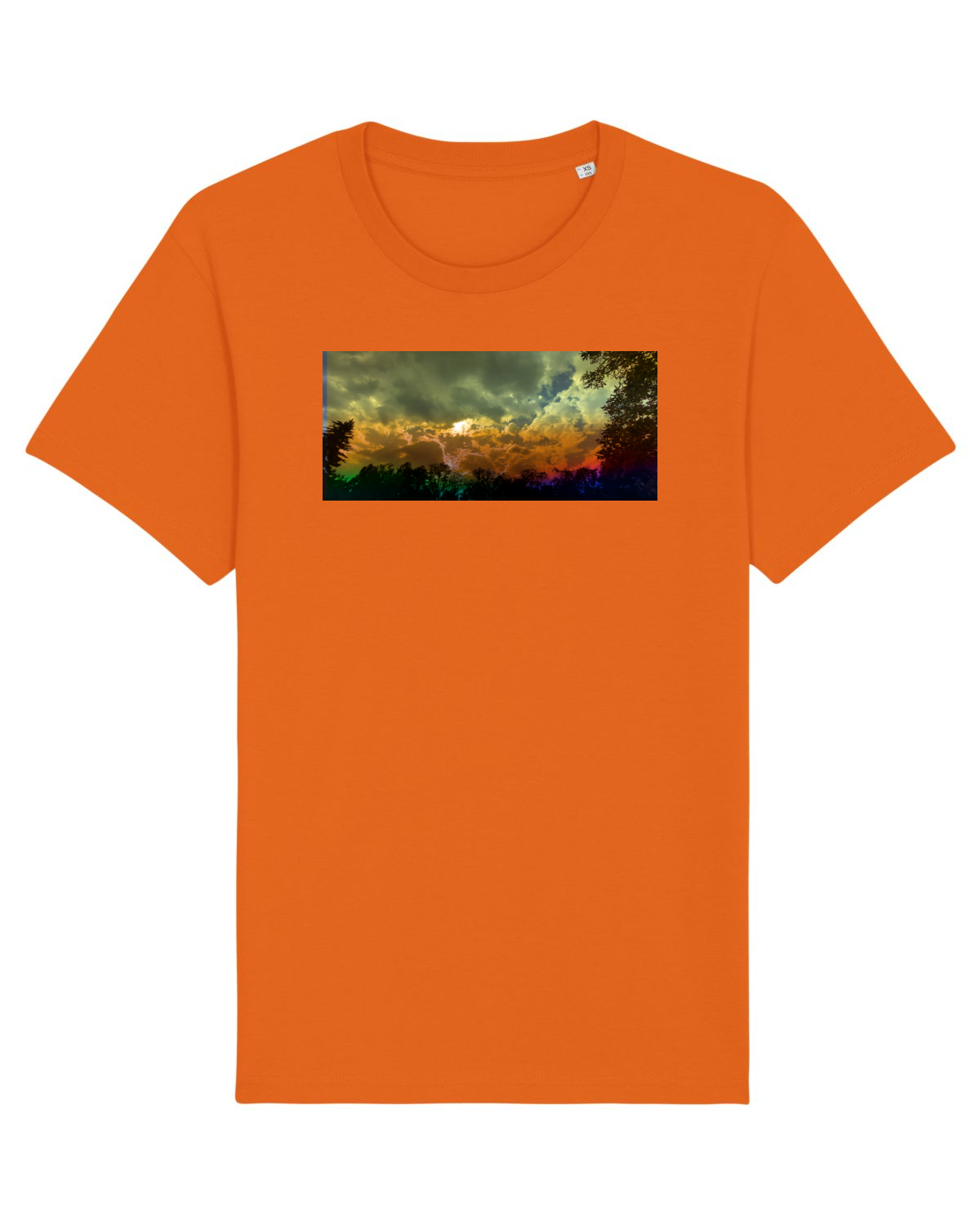 Tricou mânecă scurtă Unisex Rocker Bright Orange