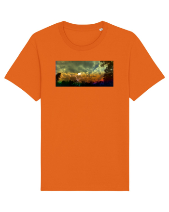 Cer in culori Bright Orange