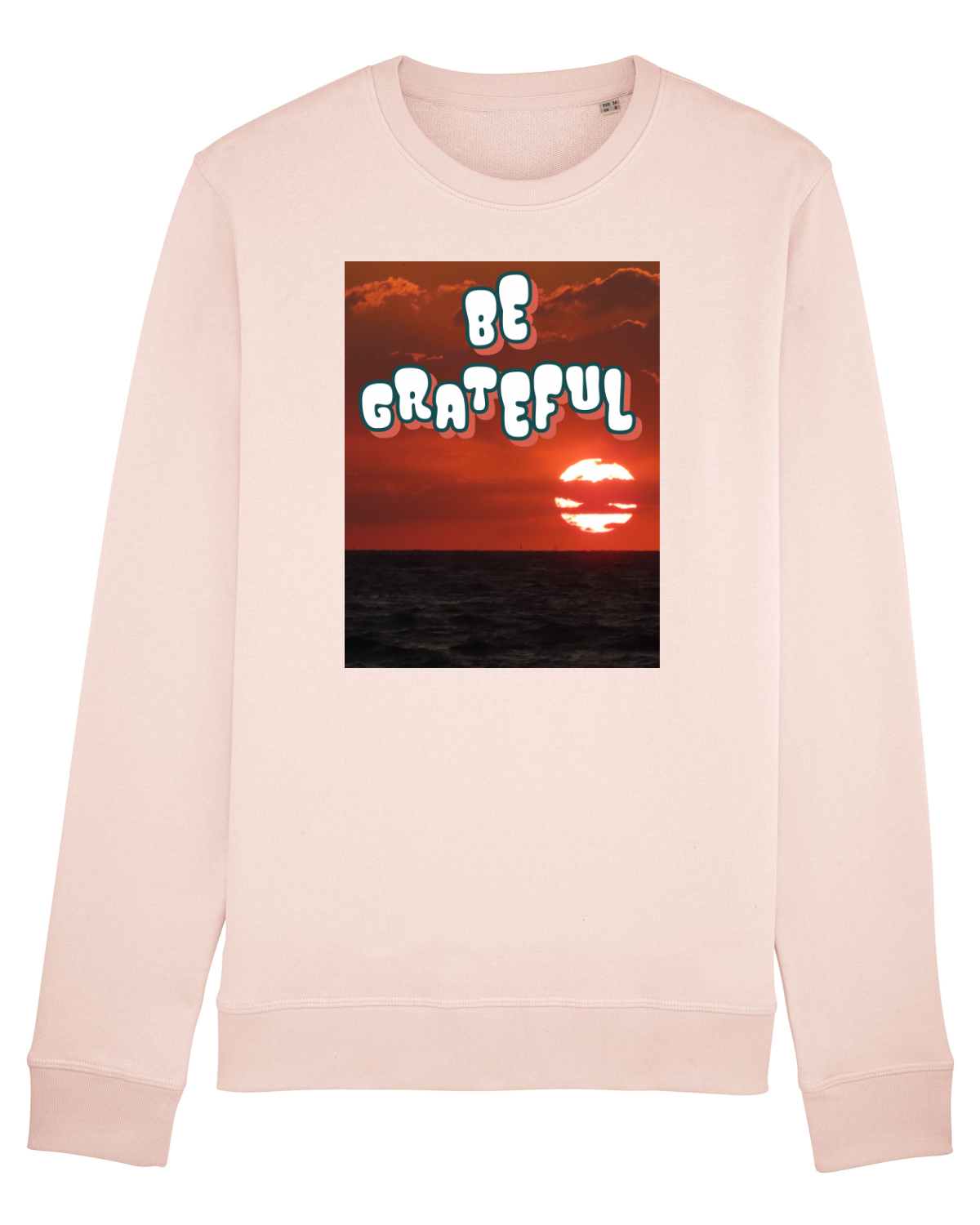 Bluză mânecă lungă Unisex Rise Candy Pink