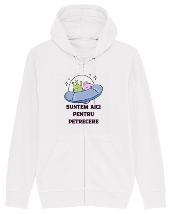 SUNTEM AICI PENTRU PETRECERE White